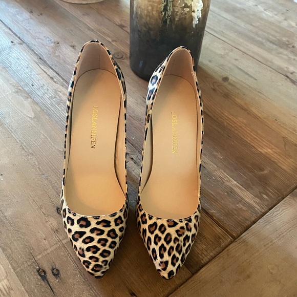 Leopard Print Heels - Picture 2 of 8
